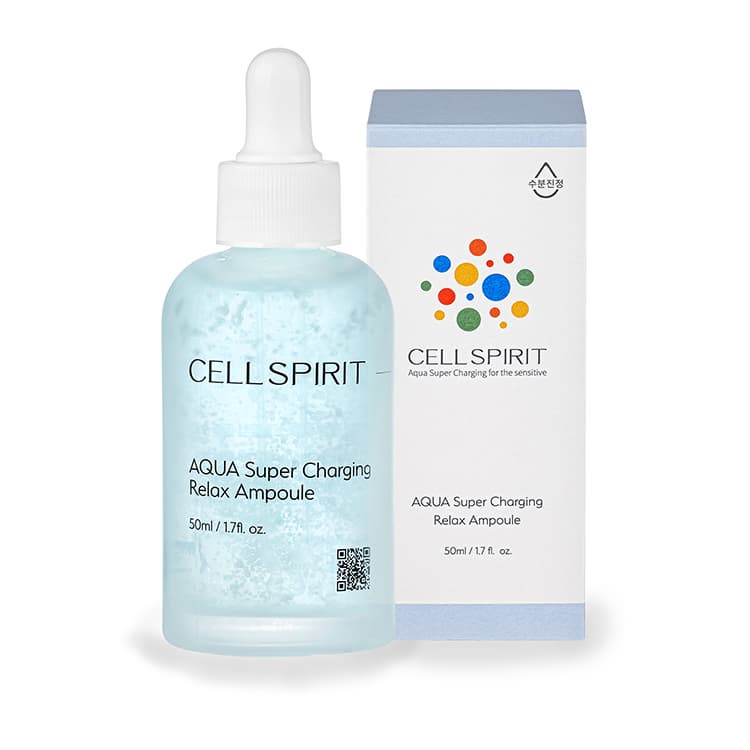 _CELLSPIRIT _ Skin Care_ Aqua Super Charging  Relax Ampoule _ For Sensitive Skincare